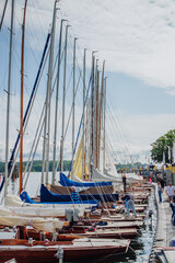 Konstanz harbour. Explore the timeless charm of Konstanz, a historic city nestled along the shores...