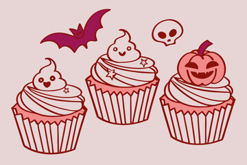 Valentine's Cupcake with Icing & Heart Confetti | Sweet Treat Ideas