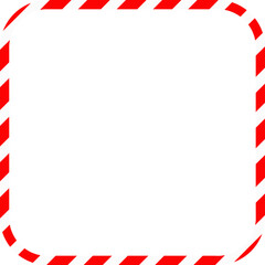 Merry Christmas border frame. Christmas border frame. Red and green frame for Christmas 