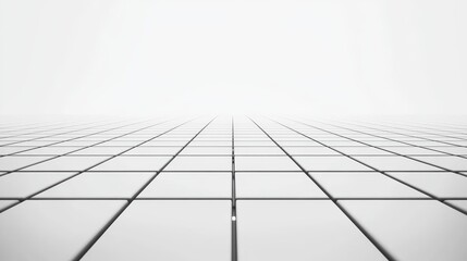 Obraz premium A minimalist black-and-white grid design for modern graphic use.