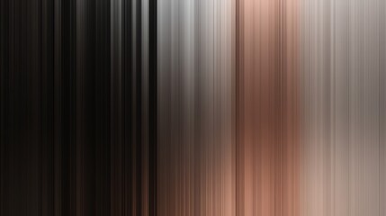 Obraz premium Abstract background with blurred vertical lines in shades of black, grey, and brown.