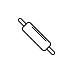 Rolling Pin thin line vector icon.