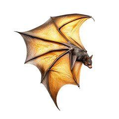 Fototapeta premium 3 d rendering of a bat on white