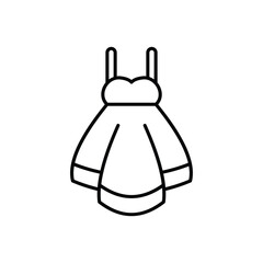 Wedding Dress vector icon