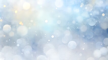 Obraz premium Airy white backdrop, light bokeh effect, softly lit for a clean and elegant look