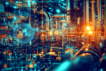 Obraz premium Energy of fractal realms