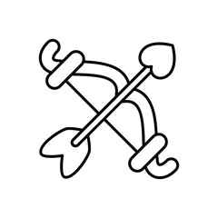 Love Arrow vector icon