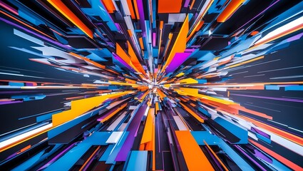 Fototapeta premium AbstractArtBackgrounds, ModernArtVisuals, CreativeAbstractDesigns, ColorfulAbstractGraphics 