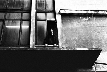 old abandoned building