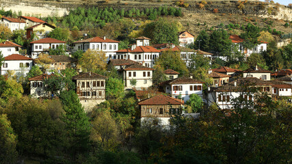 Footage of the city of Safranbolu, which is on the world heritage list and stands out with its...