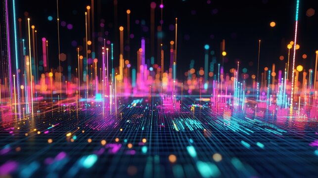 3D Scatter Plot Illustrating Global Internet Speeds and Economic Productivity
