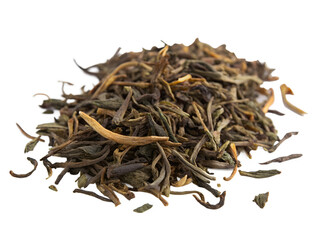 Obraz premium tea leaves isolated