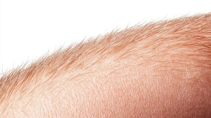 Fototapeta premium Close-up view of human skin texture dermatological study clinical environment detailed examination