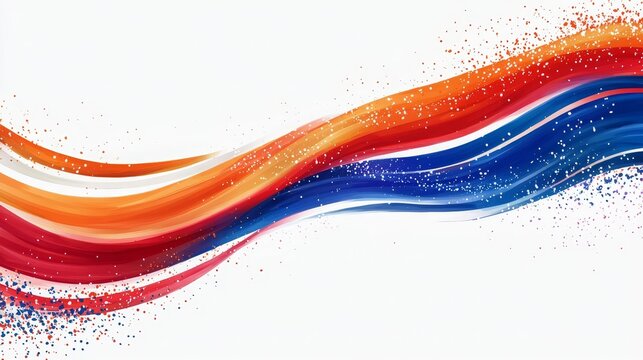Vibrant Abstract Waves of Color with Glittery Accents Creating a Dynamic and Lively Mood for Backgrounds or Creative Projects