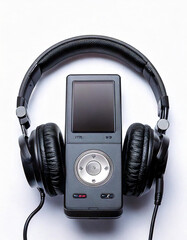 headphones and mp3 player
