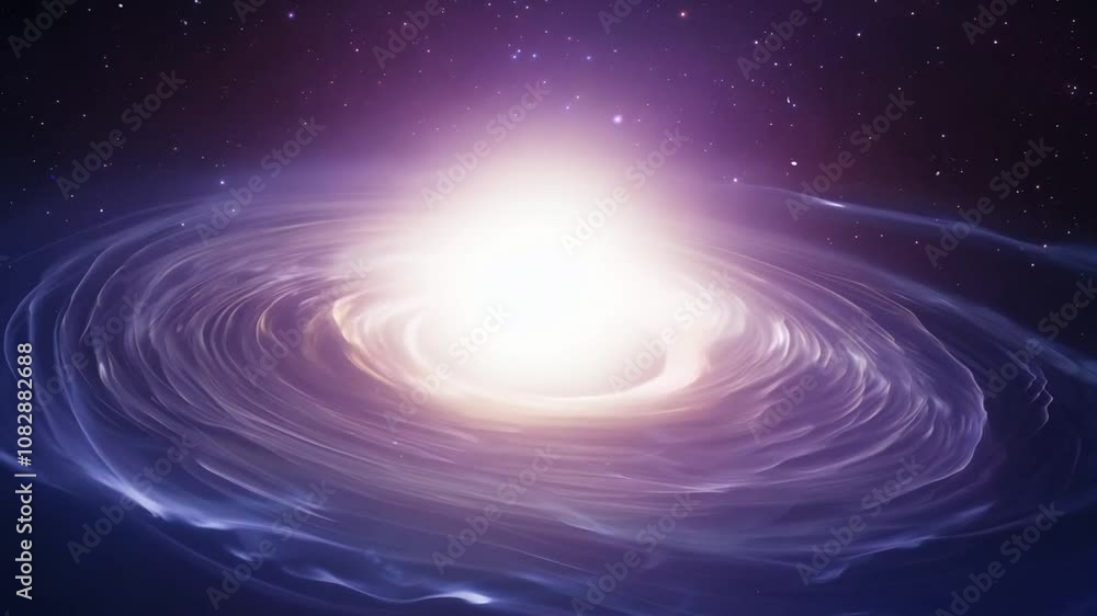 Poster massive supernova explosion illuminating surrounding space generative ai