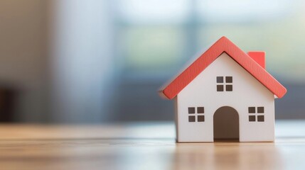 Stressed property owner facing mortgage payments home environment real estate concept indoor viewpoint