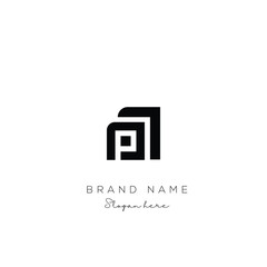 P Letter logo icon vector modern design. P logo icon vector illustration modern design. Suitable for any company.