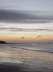 sunrise on the beach 
