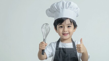 Fototapeta premium Smiling Little Chef