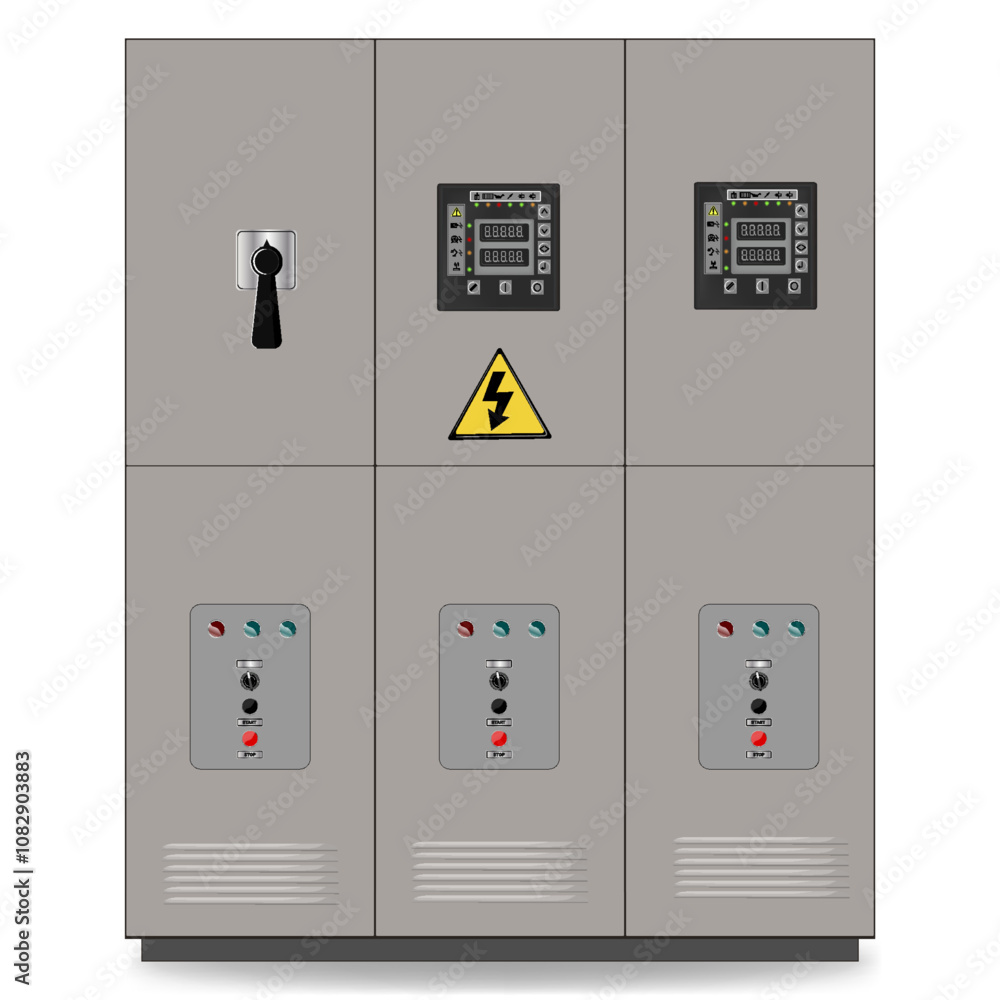 Aufkleber control panel. production control panel and control of computer devices. touchpad. vector graphics