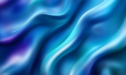 Abstract dark blue background Silk satin Navy blue color Elegant background with space for design Soft wavy folds