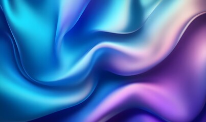 Obraz premium Captivating Wavy Texture Of Blue Abstract Shapes Background