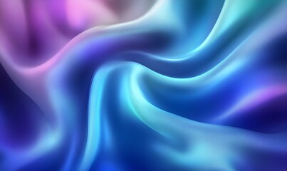 Abstract dark blue background Silk satin Navy blue color Elegant background with space for design Soft wavy folds