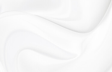 White gray satin texture that is white silver fabric silk background with beautiful soft blur pattern natural.