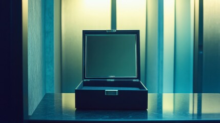 Soft Lighting Reflection in a Toolbox with Mirror