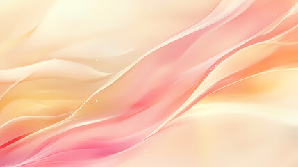 Modern business background desert mirage gradient wallpaper, banner backdrop, pale yellow, soft coral and rose color. Mirage. Illustration