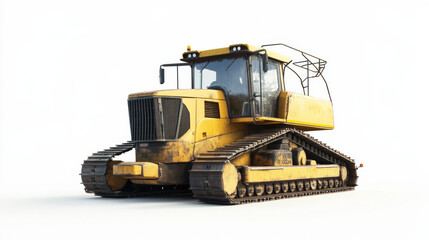 Obraz premium The farm equipment is spotless and well-maintained, suggesting advanced agricultural practices.