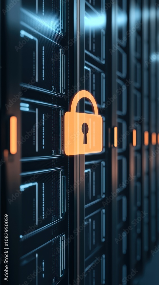 Poster monitoring cybersecurity against malware threats in data centers