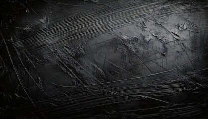 Black background with a black and white picture of a black wall