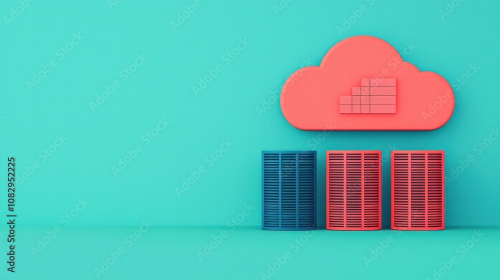 Poster monitoring cybersecurity threats malware analysis in cloud technology