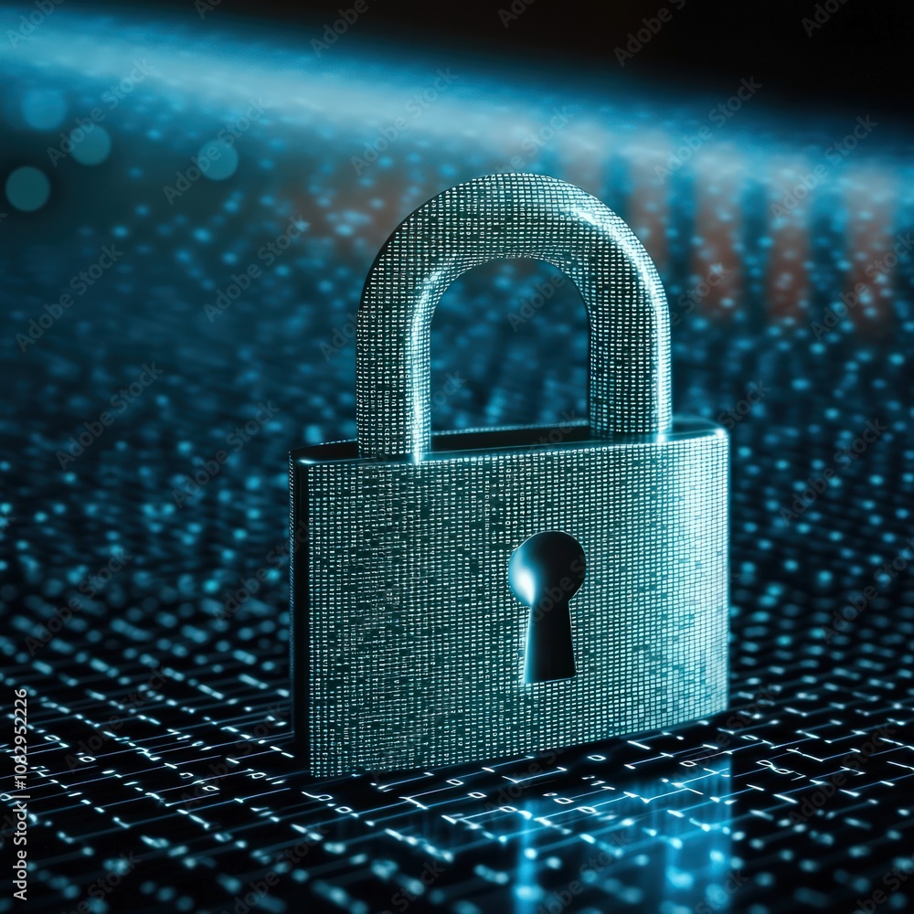 Poster monitoring cybersecurity against malware threats in digital environments