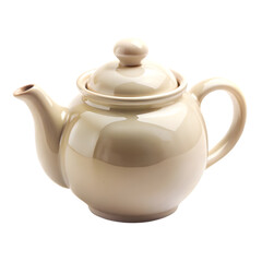Obraz premium a little teapot on transparent background