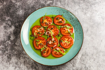 modern tomato salad