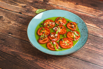 modern tomato salad
