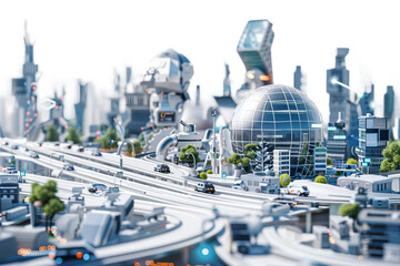 Intelligent City with AI and Autonomous Transportation