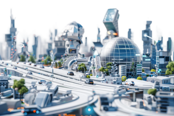 Intelligent City with AI and Autonomous Transportation