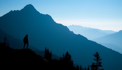 Fototapeta premium mountain landscape with fog