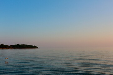 Obraz premium Sunset at Sandbanks on Lake Ontario, Canada