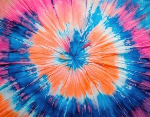 Obraz premium A close up of a tie dye pattern
