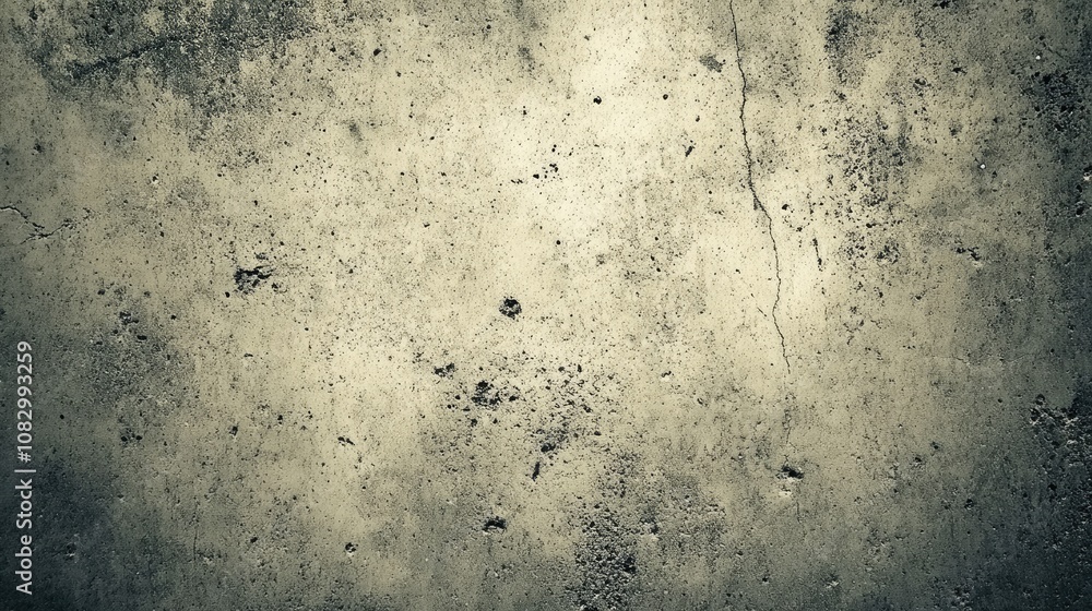 Poster textured concrete wall with distressed appearance showcasing natural imperfections and light and sha