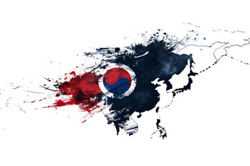South Korea Flag Colors