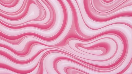 Abstract pink and white swirl pattern background.