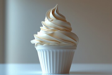 Creamy Swirl Cupcake Delight 