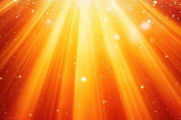 A bright sun shining down on a star-filled sky, perfect for a peaceful evening or a serene landscape