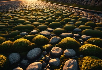 detailed close unique intricate road surface patterns capturing textures designs, asphalt, concrete, pavement, geometry, shape, urban, landscape, color